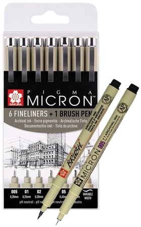 Micron pencils