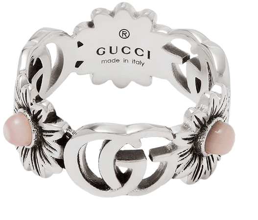 Gucci Double G Flower Ring - Farfetch
