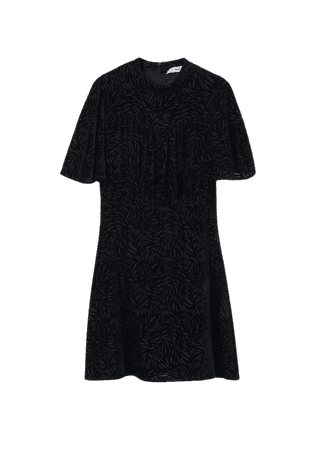 Textured short dress - Women | Mango USA