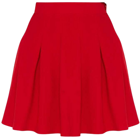 Red Pleated Tennis Skirt | Skirts | PrettyLittleThing