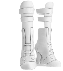 Futuristic boots