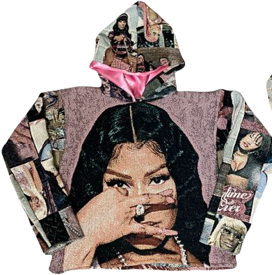 Nicki Minaj tapestry hoodie
