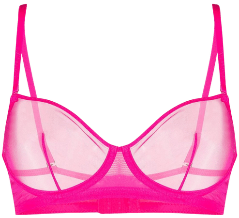 Maison Close hot pink bra - FARFETCH