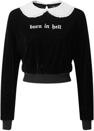 Killstar Carrie Collar Sweatshirt