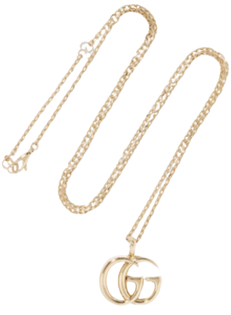 long gucci gold necklace