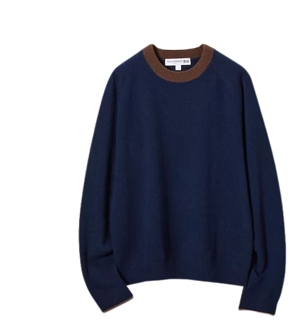 Cashmere Crew Neck Long-Sleeve Sweater (Ines de la Fressange) | UNIQLO US