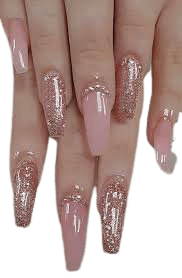 rose gold nails - Google Search