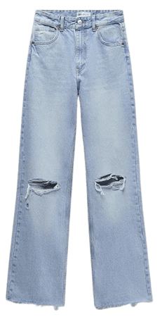 Zara jeans wide leg