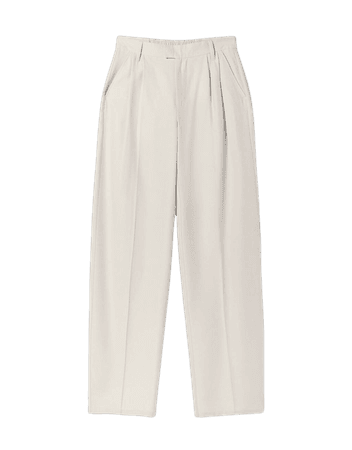 Wide-leg pants - Pants - Woman | Bershka