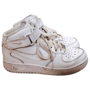 vintage dirty Air Force ones Nike shoes