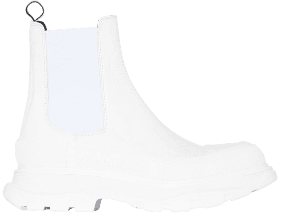 Alexander McQueen Flatform Sole Ankle Boots - Farfetch