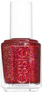 knotty or nice - blue-toned red glitter nail polish - essie