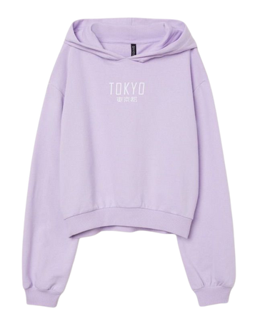 Pastel purple Tokyo hoodie