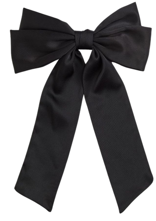 Hair Clip with Bow - Black - Ladies | H&M CA