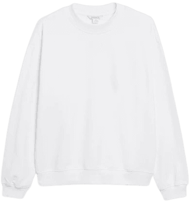 Loose-fit sweater - White - Sweatshirts & hoodies - Monki WW