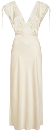 Monarch Midi Dress | Cream – Rumored