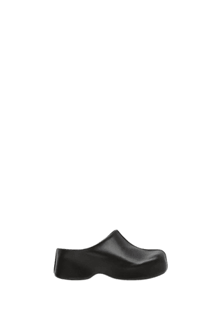 Leather clog - Women | Mango USA