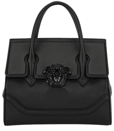 Versace Palazzo Empire Medium Leather Top-Handle Shoulder Bag