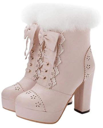 Holiday Lolita Booties Kawaii Fashion Ankle Boots | Kawaii Babe