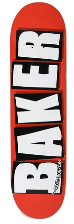 Baker White Brand Logo 8.25" Skateboard Deck | Zumiez | $69.95
