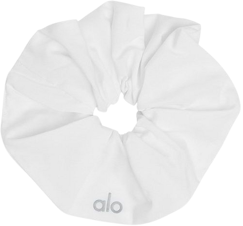 Oversized Scrunchie - White | Alo Yoga