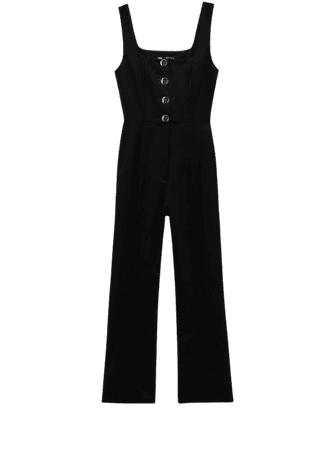 LONG JUMPSUIT WITH BUTTONS | ZARA United States