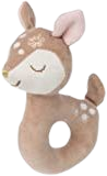 Amazon.com : Taggies Soothing Sensory Crinkle Me Toy with Baby Paper and Squeaker, Flora Fawn, 6.5 x 6.5-Inches : Baby