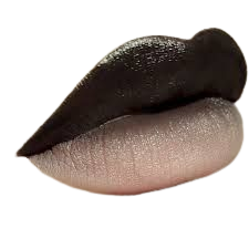 top lip black lipstick - Google Search