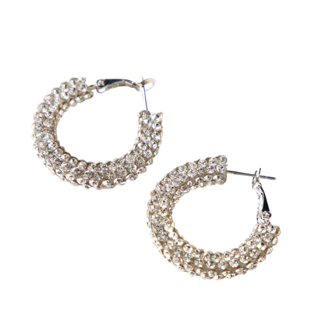 sparkle diamond earrings