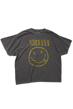 Nirvana Destroyed T-Shirt Dress | Urban Outfitters