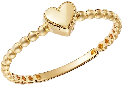Moon & Meadow 14K Yellow Gold Heart Ring - 100% Exclusive | Bloomingdale's