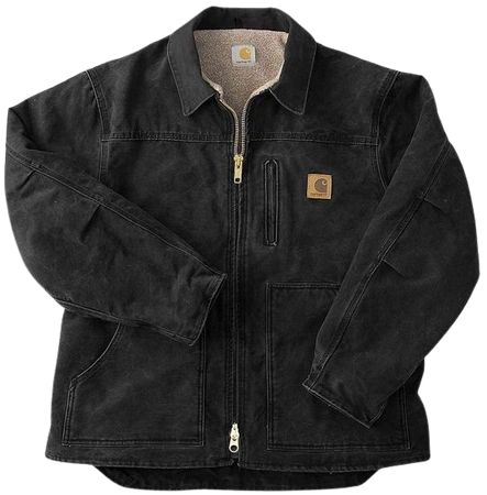 black Carhart jacket