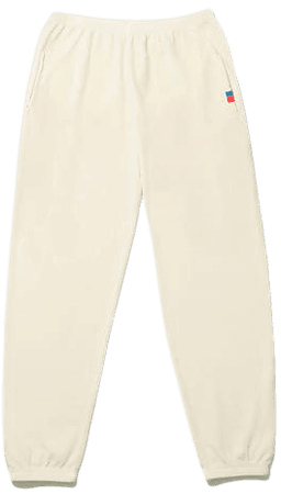 Kule The Velour Sweatpants - Cream