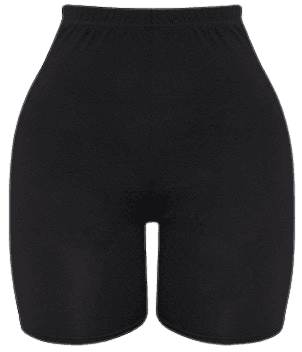 Shape Black Jersey Cycling Shorts | PrettyLittleThing USA