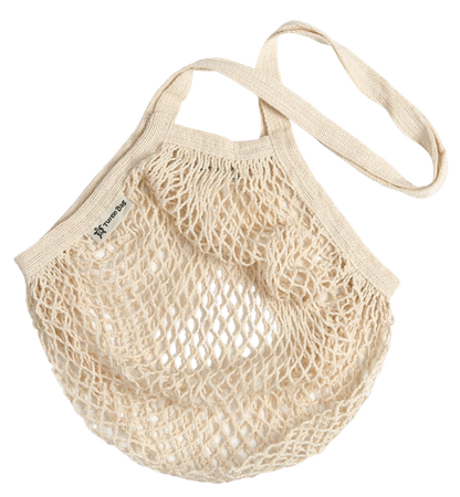 Organic Long Handled String Shopping Bag