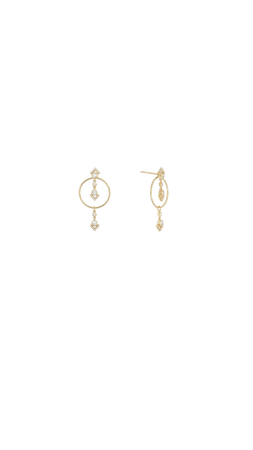 gold diamond earrings jewelry