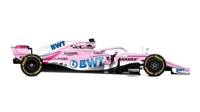 f1 car force India livery