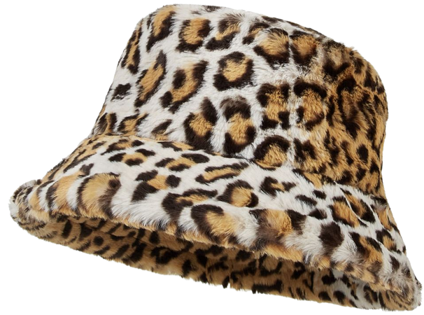 Leopard Bucket Hat - Cider