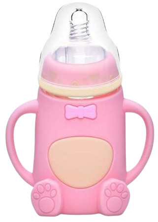 Baby Bear Pink Bottle