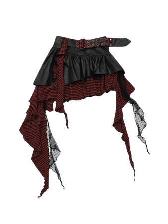 Pirate Vampire Grunge Skirt