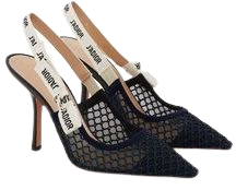 Dior - J'Adior Slingback Pumps, Nude, 10 cm heel - 9.5 / Black