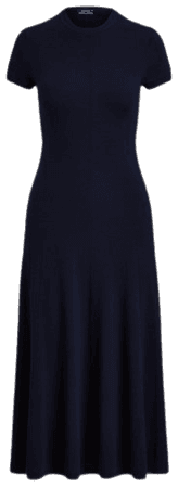 Cashmere Midi Sweater Dress