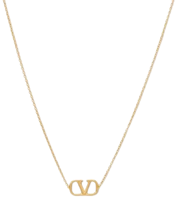 gold Valentino necklace