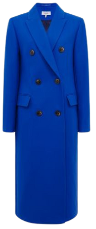 Reiss Darla Longline Double Breasted Formal Coat | REISS USA