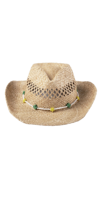 LACK OF COLOR Desert cowboy star raffia hat