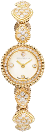 Boucheron 18kt yellow gold Serpent Bohème diamond watch - FARFETCH