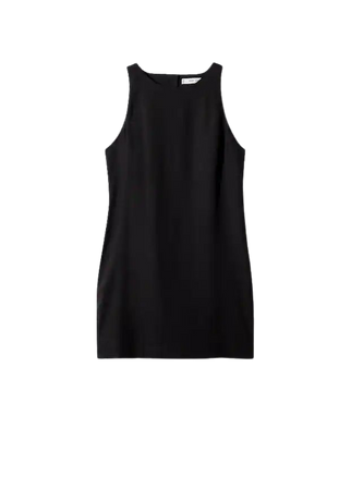 Polo neck mini dress - Women | Mango USA