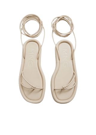 Criss-cross straps sandals - Women | Mango USA
