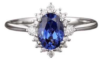 Antique Halo Sapphire Engagement Ring,Oval Sapphire Engagement Ring,Vintage White Gold Ring,Unique diamond ring women,promise Bridal ring Price: CA$798.00