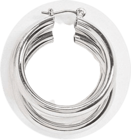 silver hoop